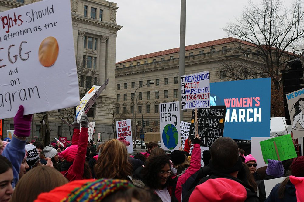 3rd Annual Womens March Rallies Amid Claims of Antisemitism