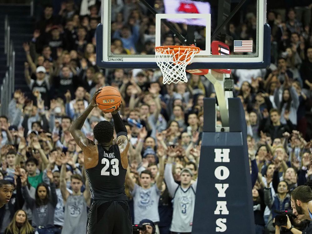 MENS BASKETBALL | Hoyas Win Pivotal Game Against Rival St. Johns at the Garden