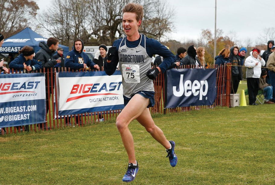 GUHOYAS | JUNIOR JACK VAN SCOTER FINISHED IN FIFTH PLACE FOR THE HOYAS IN THE 3000-METER