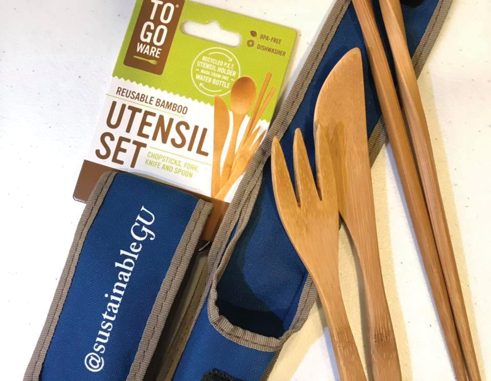 Georgetown Environmental Leaders/Facebook | In collaboration with the Office of Sustainability, GUSA has launched an initiative that encourages students to reduce plastic usage. The first 15 club leaders to attend a training session will receive reusable utensils. 