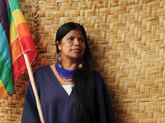 PATRICIA GUALINGA MONTALVO/FACEBOOK | 
The three-day summit aims to strengthen ties between priests and indigenous leaders, like Patricia Gualinga of the Kichwa people, in preparation for an assembly of bishops called by Pope Francis on conservation in the Amazon.