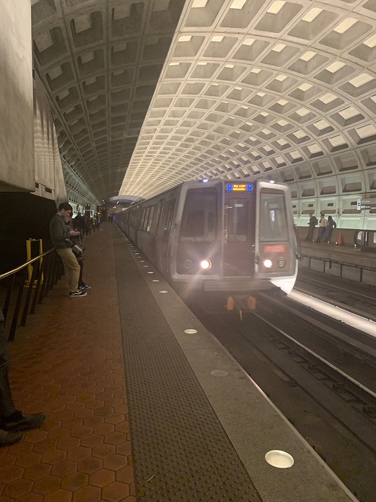 CAROLINE PAPPAS/THE HOYA | A proposal that would offer Metro riders an increased number of trains and extended service on the Red and Yellow lines gained initial approval March 14.