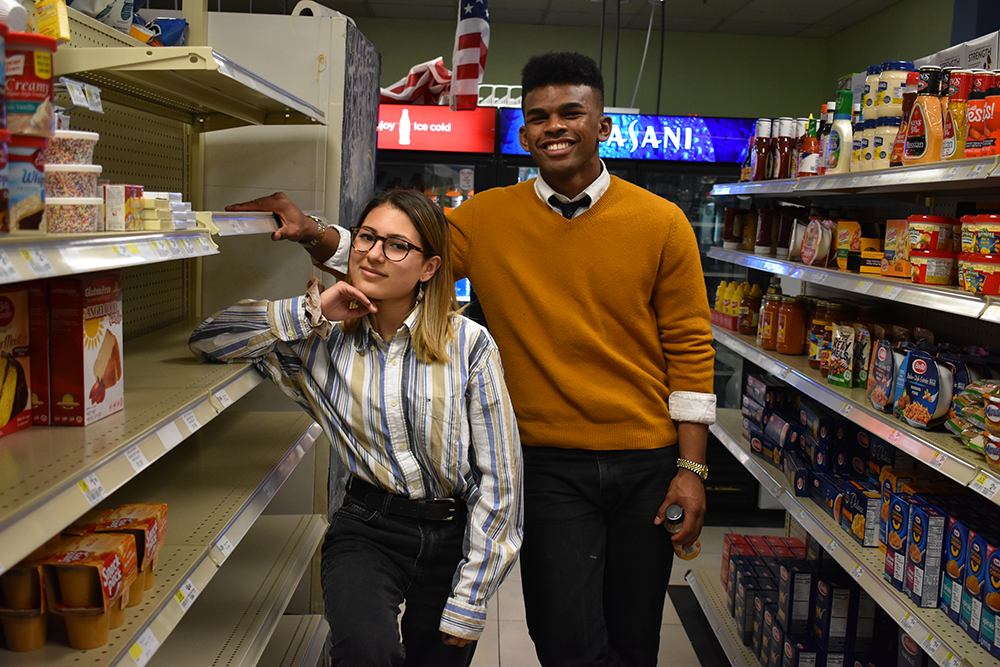 AMBER GILLETTE/THE HOYA | Norman Francis Jr. (COL ’20) and Aleida Olvera (COL ’20) stress student outreach and diversity as they transition to the Georgetown University Student Association executive.