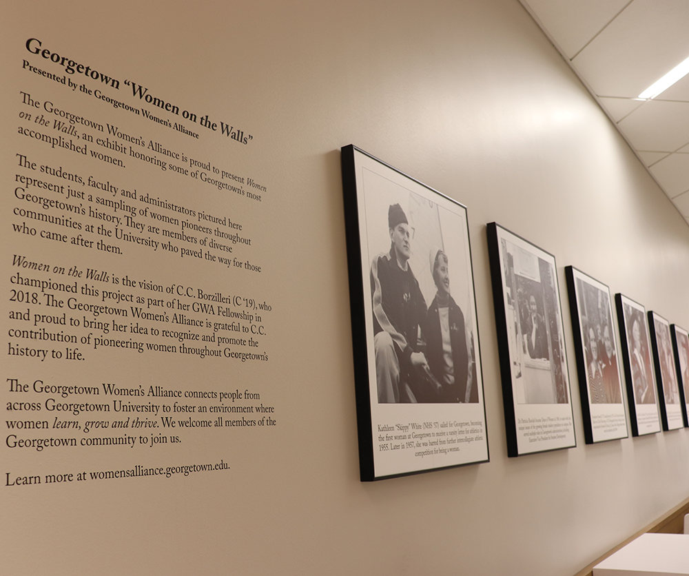 GWA Exhibits Historic Alumnae of Georgetown