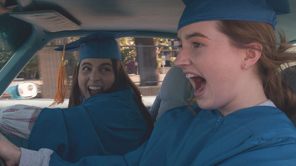 ANNAPURNA PICTURES | Kaitlyn Denver and Beanie Feldstein make new memories and cause hilarious trouble during their final wild night of high school.
