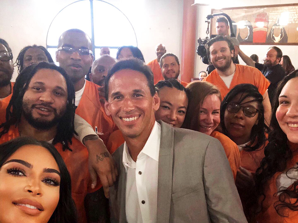 KIM KARDASHIAN/TWITTER | The Georgetown Prison Scholars Program at the Washington, D.C. Jail, was launched by professor Marc Howard’s Prisons and Justice Initiative in January 2018. The program provides both credit and noncredit courses for incarcerated scholars.