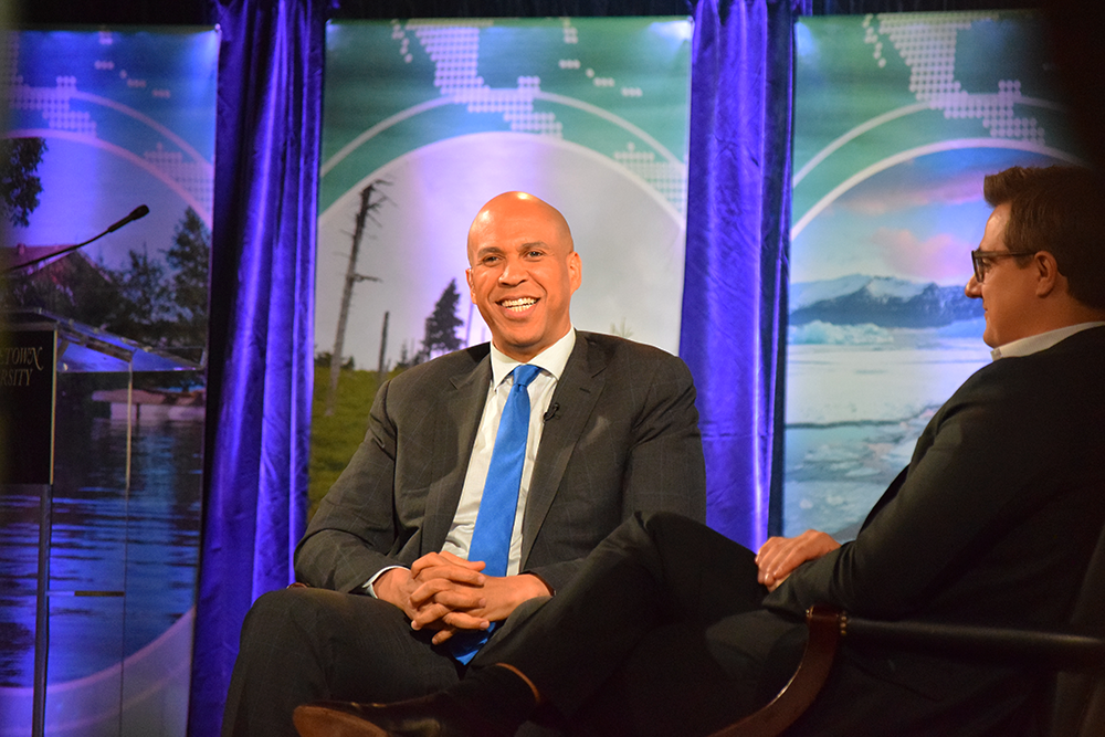 NATALIE ISÉ/THE HOYA | Sen. Cory Booker (D-N.J.)