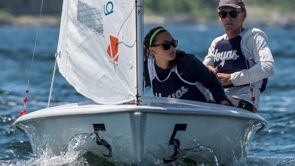 GUHOYAS | Two Hoyas steer the course through the winds on the way to a 6-1 weekend.
