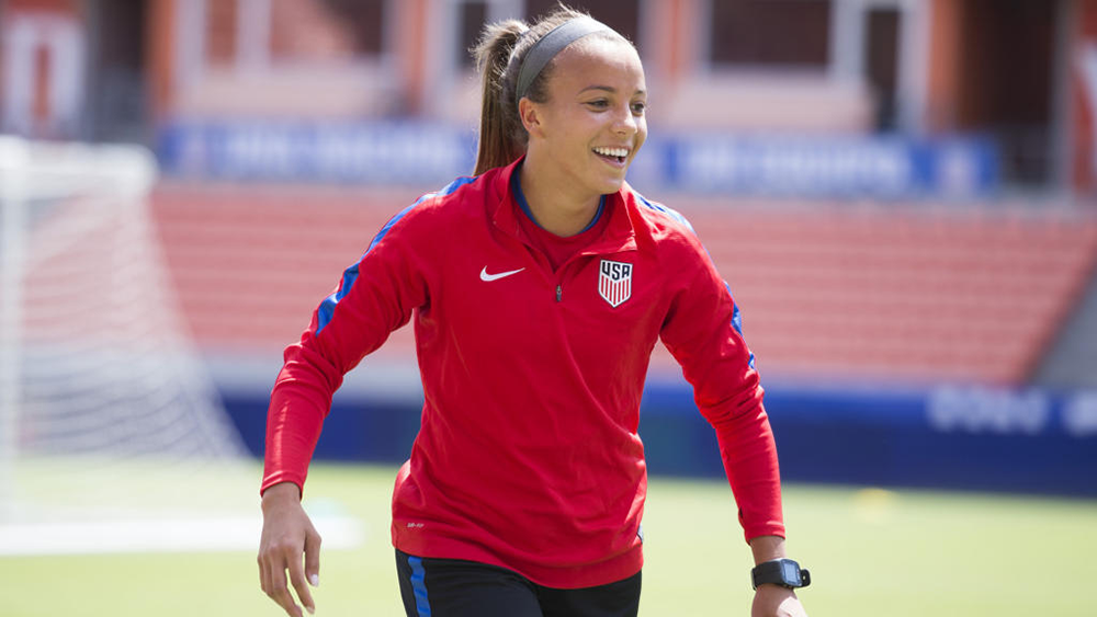 USWNT Player Mallory Pugh Pushes for Gender Equity in Sports