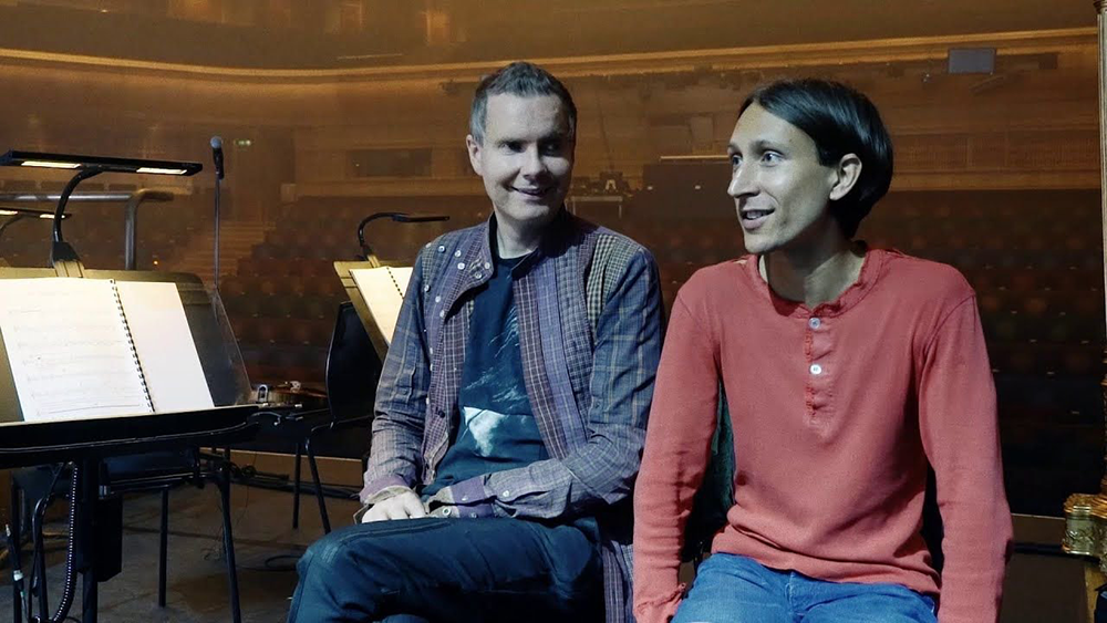@IAMJONSI/TWITTER  |  Although the performances emotional intensity paled in comparison to its strong start, Jónsi and Alex captivated their audience with their new experimental sounds. 