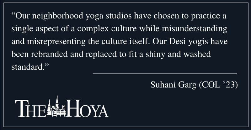 VIEWPOINT: Recognize Appropriation of Yoga – The Hoya