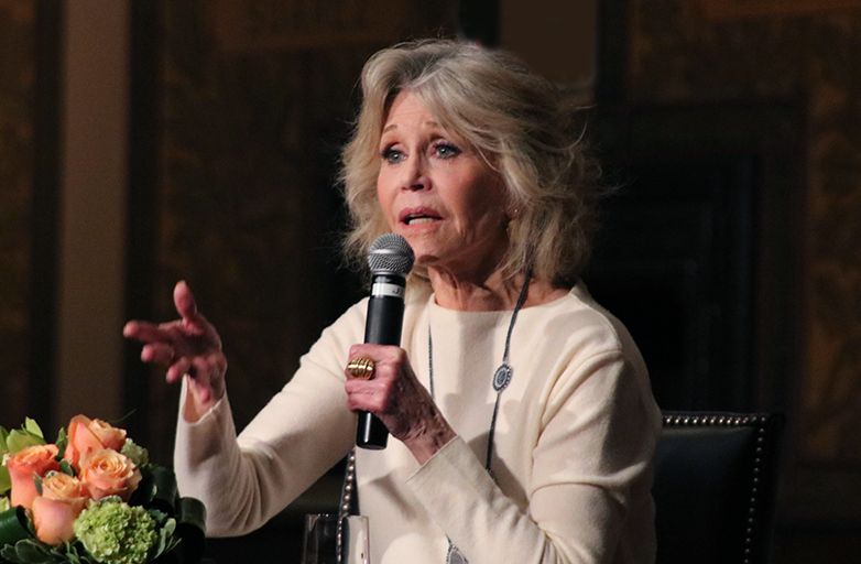 Protests Essential to Fighting Climate Change, Fonda Says