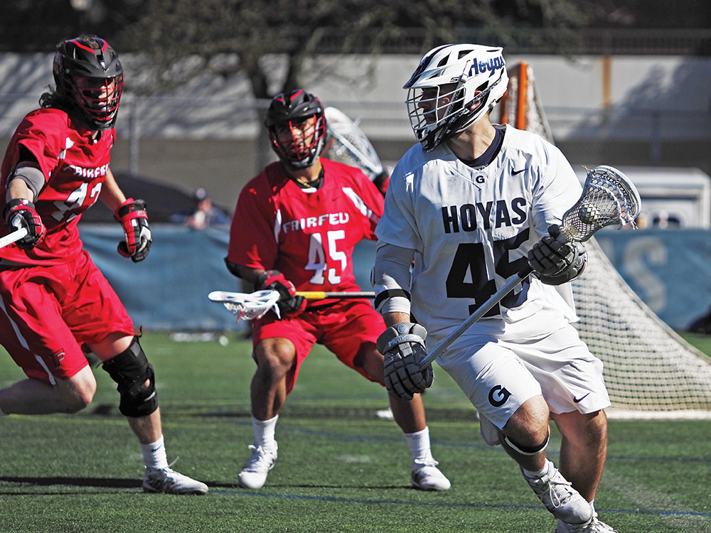 MENS LACROSSE | Hoyas Move to No. 12 in Rankings With Wins Over Fairfield, Mount St. Marys