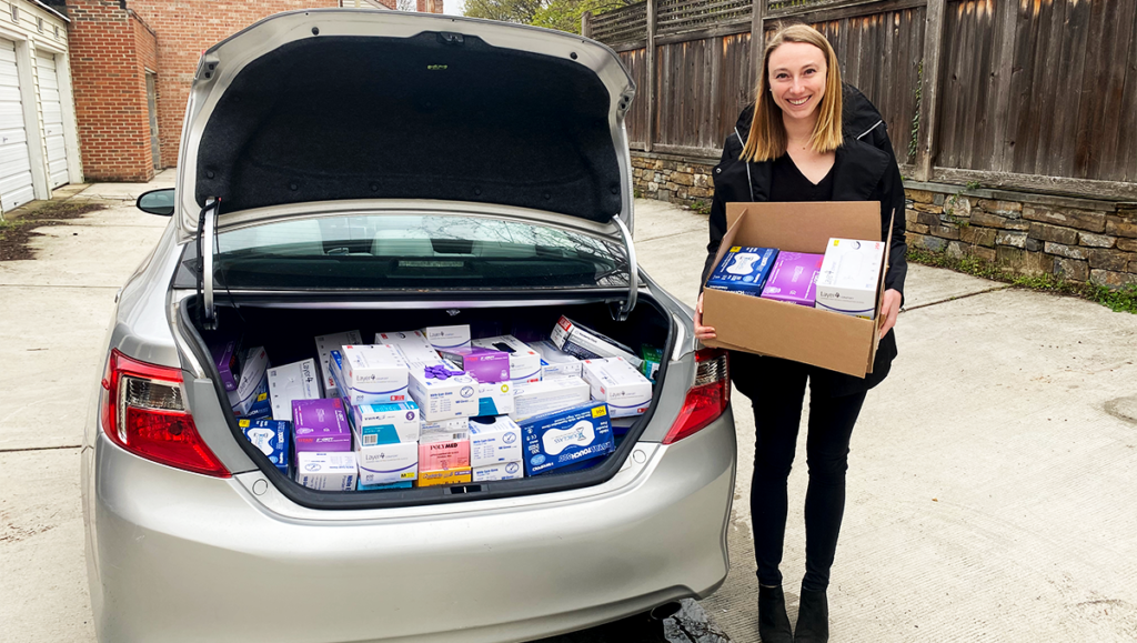 Georgetown Med Students Deliver Vital Supplies as Strained Hospitals Battle COVID-19