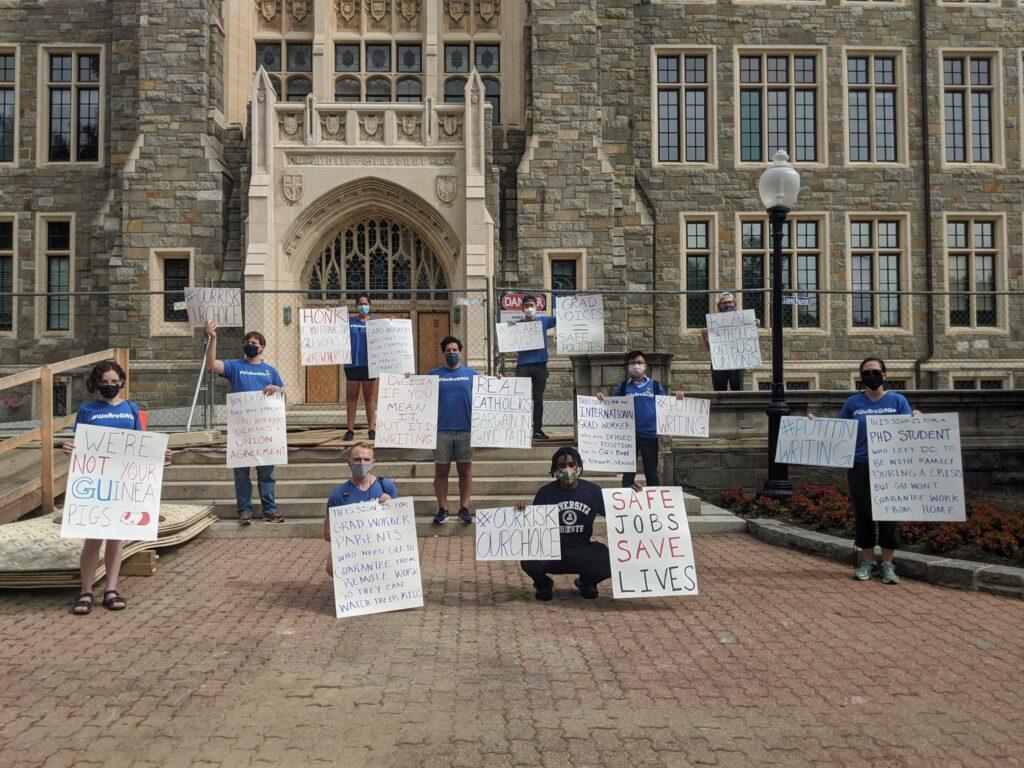GAGE Hosts Rallies as Push for Graduate Worker Protections Continues