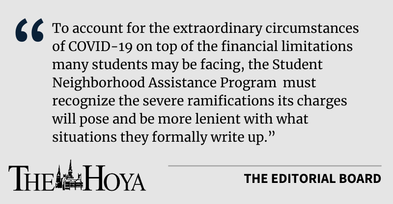 EDITORIAL: Improve SNAP Relations with Students
