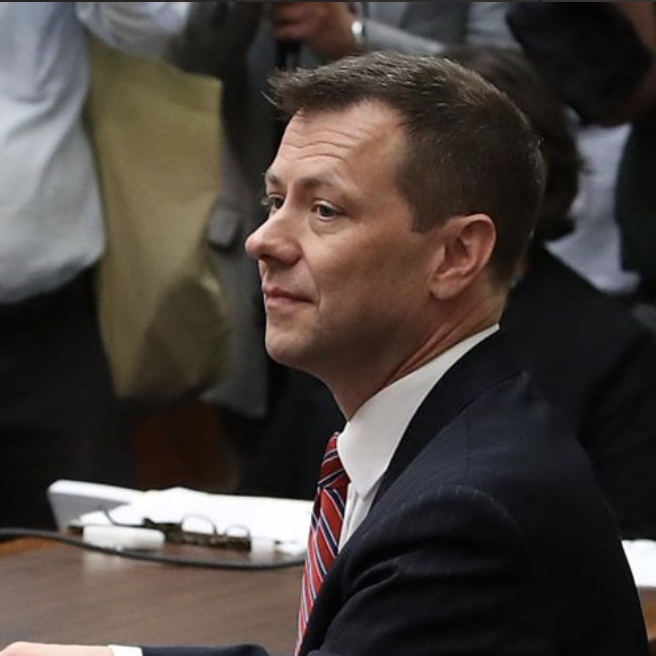 @PETERSTRZOK/TWITTER | Former FBI agent Peter Strzok, previously removed from investigations of Russian interference during the 2016 election after text messages critical of then-presidential candidate Donald Trump surfaced, was hired to teach a class on counterintelligence and national security at Georgetown. 