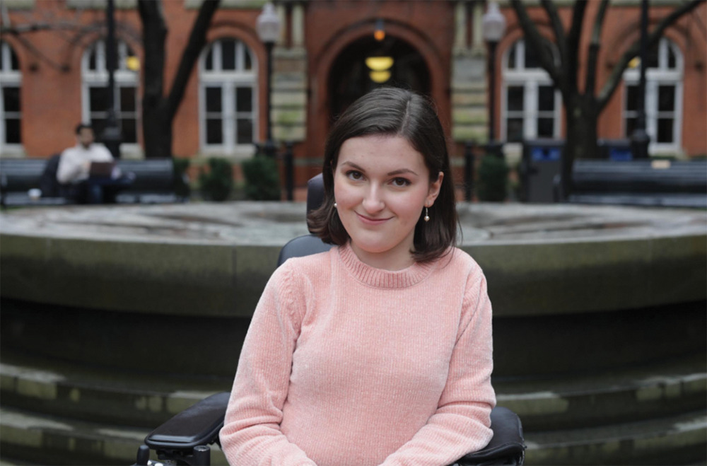 GU Senior and Disability Advocate Named One of Teen Vogue’s 21 Under 21