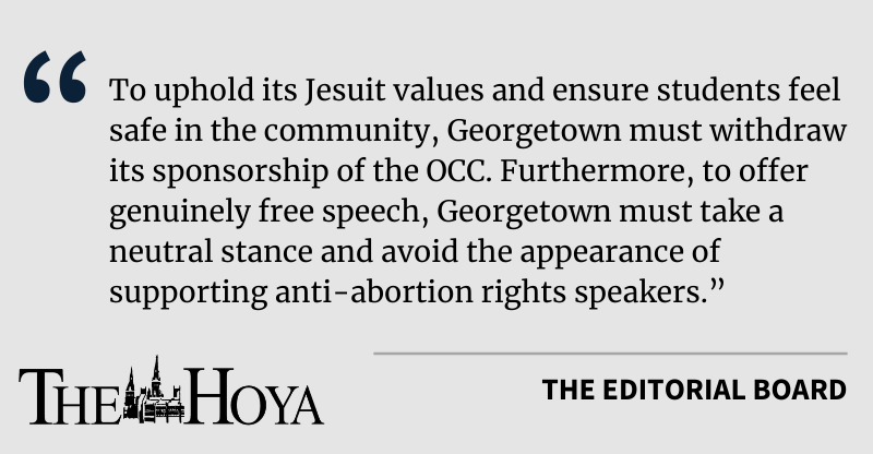 EDITORIAL: End University Sponsorship of O’Connor Conference