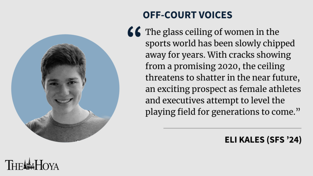 KALES | The Glass Ceiling of the Sports World Is About To Shatter