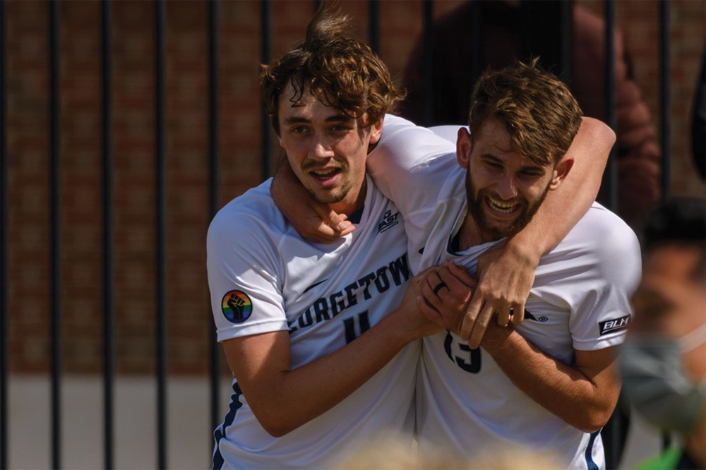 MENS SOCCER | Hoyas Score a Narrow Victory Over the St. Johns Red Storm, 1-0