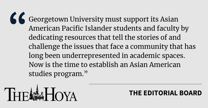 EDITORIAL: Establish Asian American Studies Program