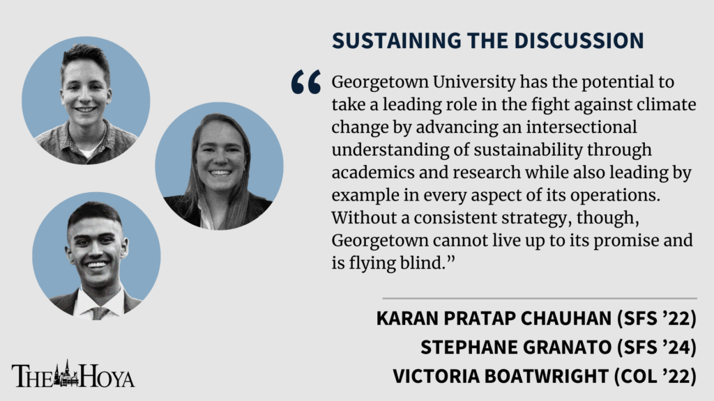 CHAUHAN, GRANATO & BOATWRIGHT: Develop Sustainability Plan for Georgetown