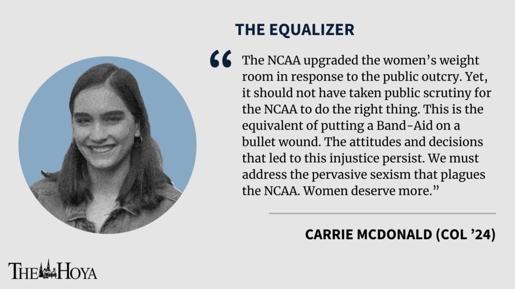 MCDONALD | Controversy at the Women’s March Madness Tournament Exposes Pervasive Sexist Attitudes in the NCAA