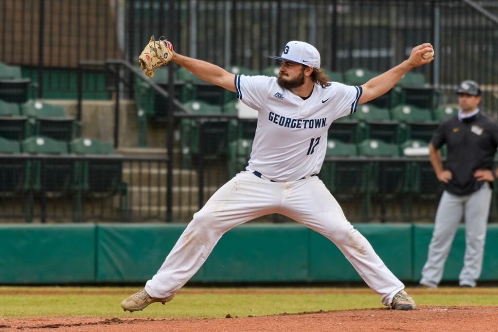 BASEBALL | Georgetown Falls to UConn Twice Before COVID-19 Cancels Remainder of Series