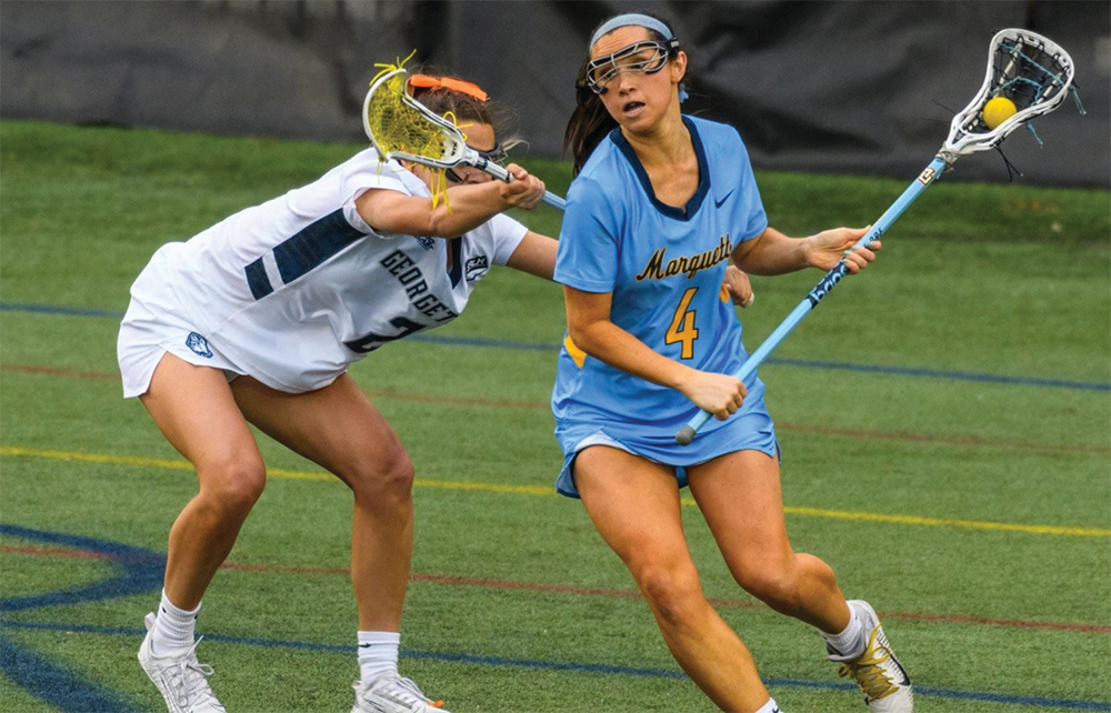 WOMENS LACROSSE | Dominant Defensive Efforts Clinch the Hoyas’ Impressive 20-10 Win Over Big East Rival Marquette