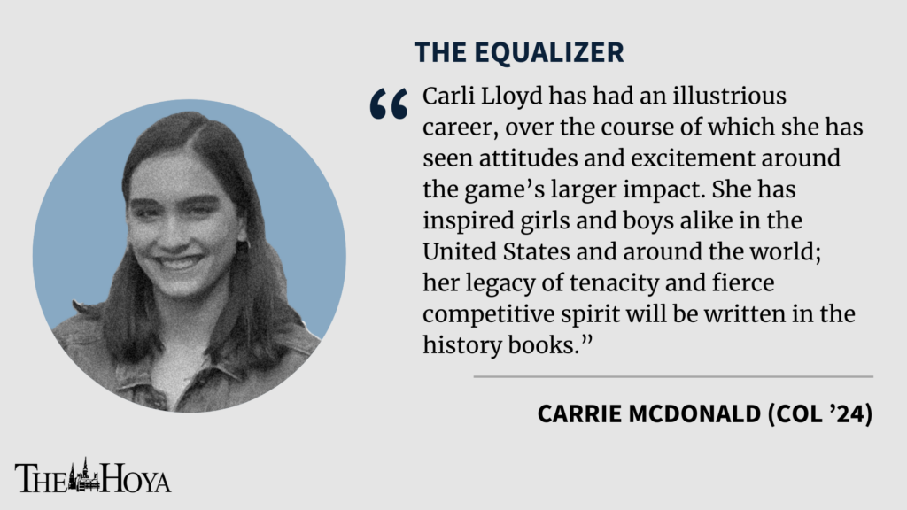MCDONALD | Celebrating 300 Caps: A Look Back at Carli Lloyd’s Career With the USWNT So Far