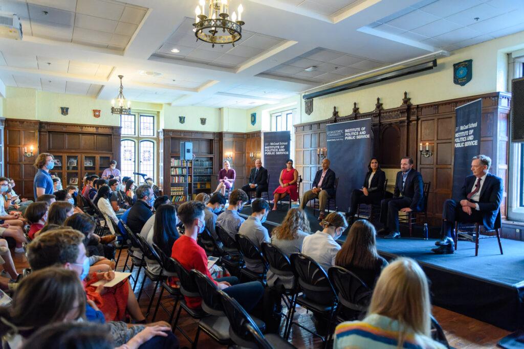 Q&A: GU Politics Fellows Discuss Different Political Perspectives, Advice to Students