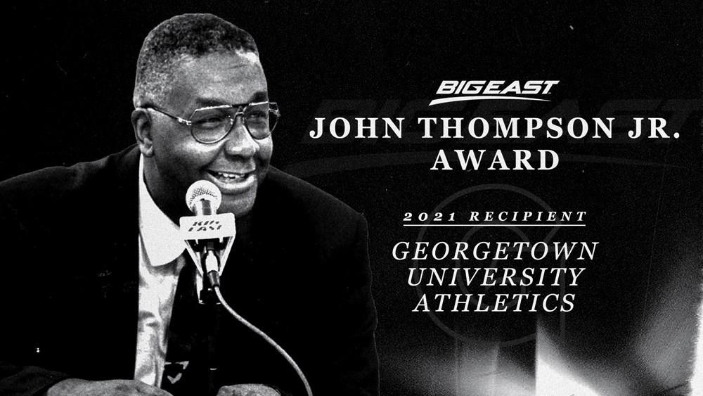Georgetown Athletics Named Inaugural Recipient of John Thompson Jr. Award