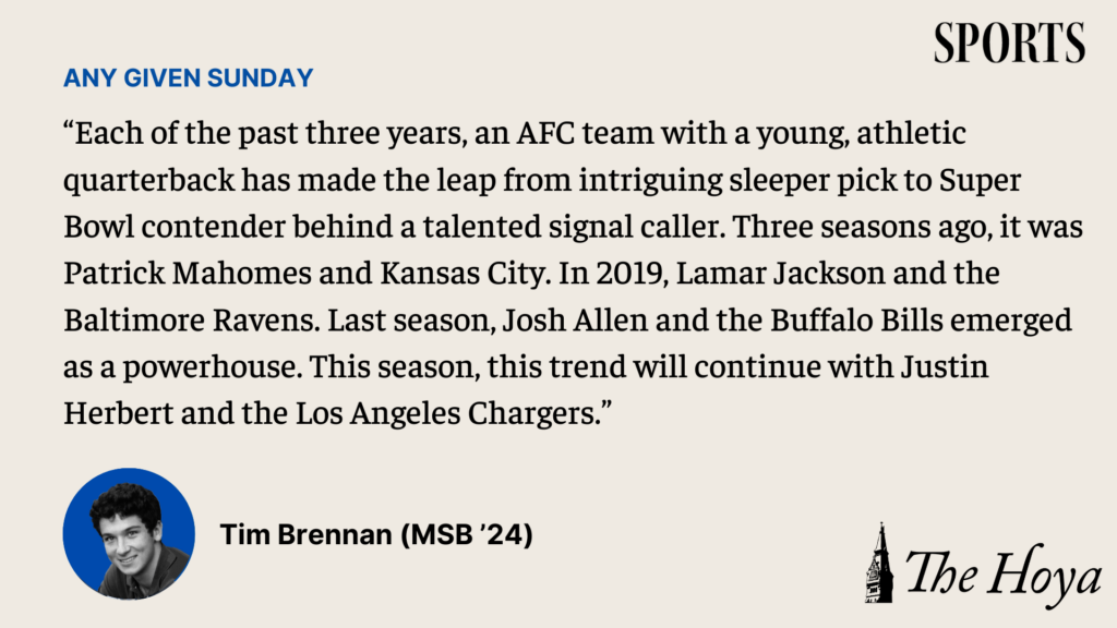 BRENNAN | Watch Out for the Los Angeles Chargers