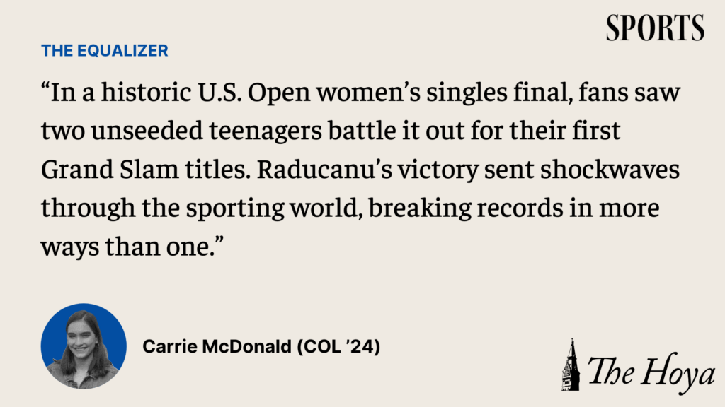 MCDONALD | Raducanu, Fernandez Prove the Future of Women’s Tennis Is Now