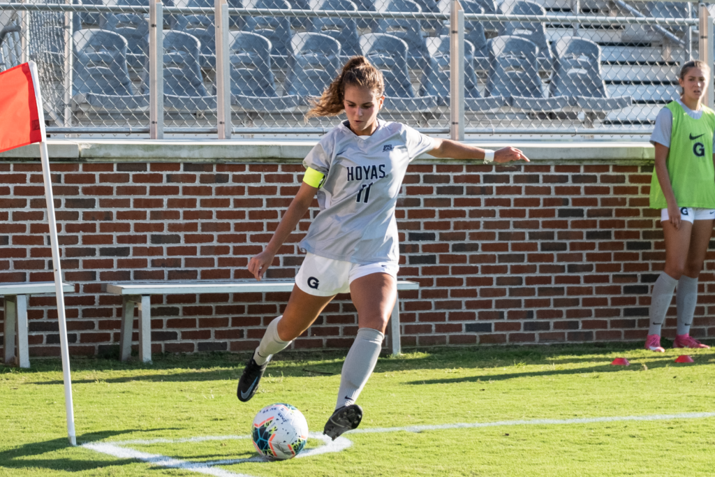 WOMEN’S SOCCER | Georgetown Tops Seton Hall 3-0 on the Road
