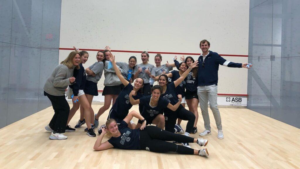 SQUASH | Georgetown Opens Up Inaugural Season With 2 Decisive Victories