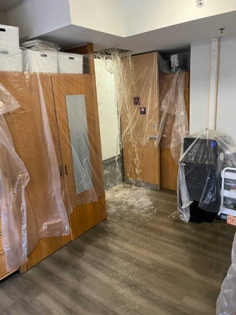Flooding in Multiple Residence Halls Causes Damages, Student Outrage