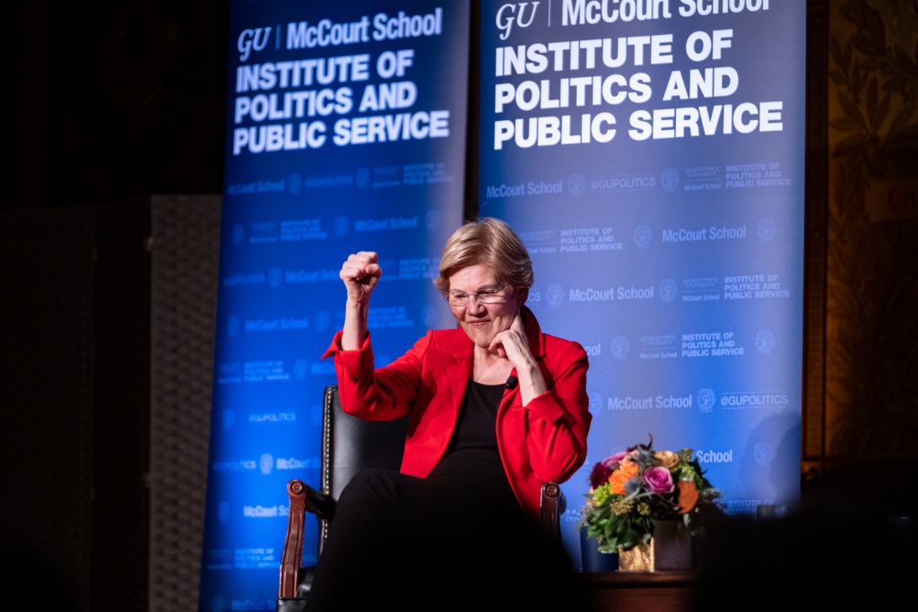 Senator Elizabeth Warren Discusses Leveling the Playing Field