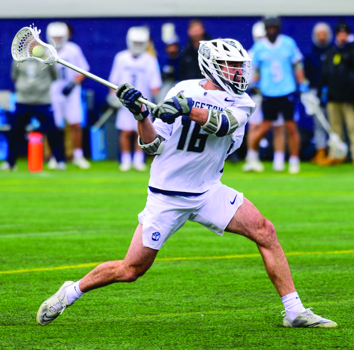 MEN’S LACROSSE No. 3 Georgetown’s Defensive Prowess Earns Them 10-8 Win over No. 11 Penn