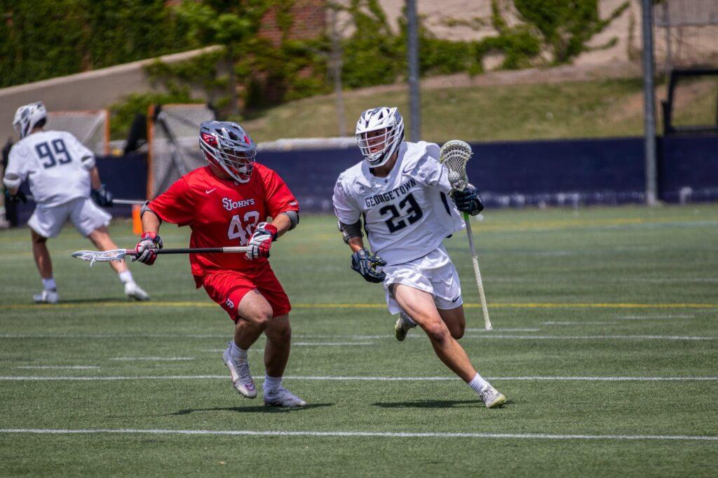 MEN%E2%80%99S+LACROSSE+%7C+No.+2+Hoyas+Have+a+Day+of+Firsts%2C+Dominate+St.+John%E2%80%99s