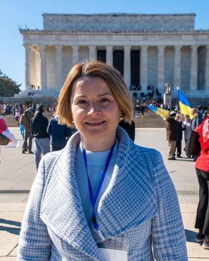 Georgetown professor Maryna Baydyuk has raised over $5 million in humanitarian relief for Ukranians through nonprofit United Help Ukraine.