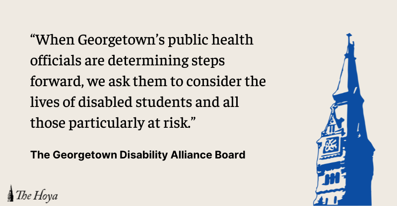 LETTER TO THE EDITOR: Protect Disabled Students