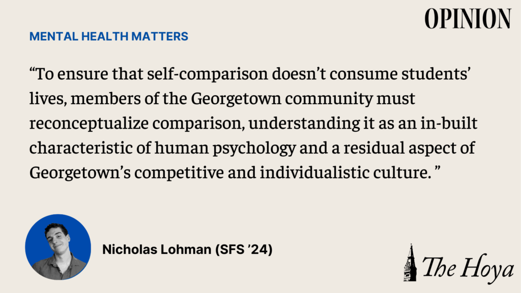 LOHMAN: Reconceptualize Self-Comparison to Overcome It