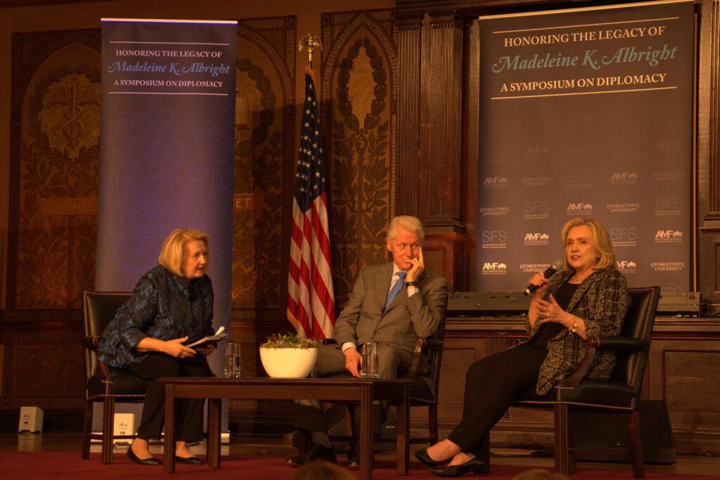 Prominent National Leaders Honor Late Professor Madeleine Albright