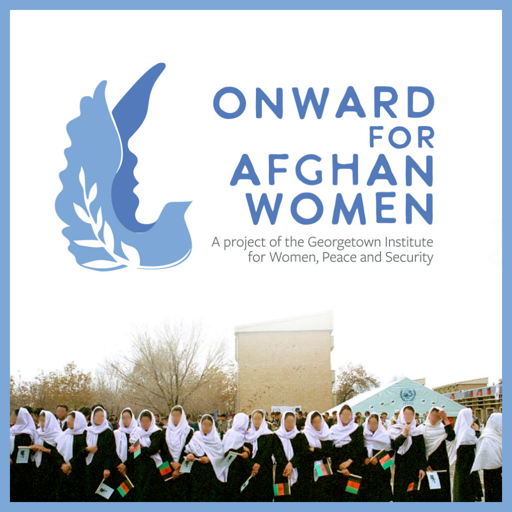 GIWPS Welcomes 2 Afghan Women Refugees to Global Health Development Master’s Program