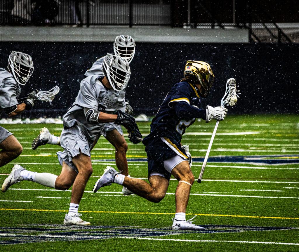 MEN’S LACROSSE | Hoyas Fall to No. 2 Notre Dame, Fail to Pick Up First Victory