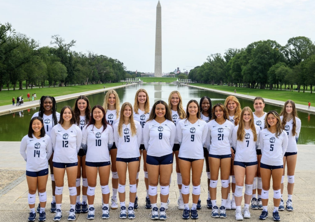 VOLLEYBALL | Georgetown Gears Up with DMV Sweep