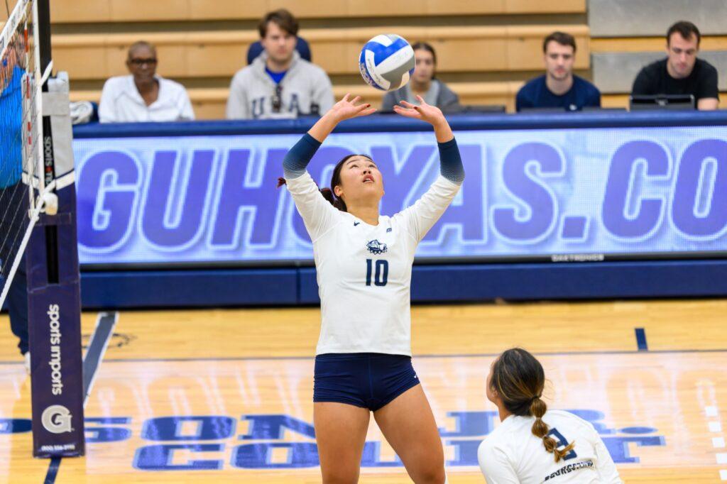 VOLLEYBALL | Georgetown Gets Off to Quick Start But Falters in 5 Sets to Xavier