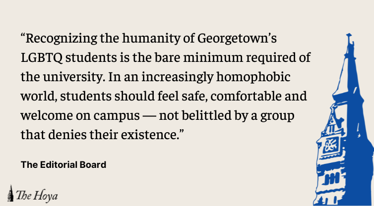 EDITORIAL: Stand Up to Homophobia